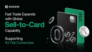 KuCoin Expands Fast Trade with Global Sell-to-Card Capability, Supporting 41 Fiat Currencies