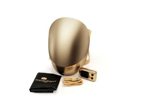 Sunlighten's RED Light Therapy Mask is a skincare must-have transforming light into luxury with five modes and three intensity levels to explore 13 therapy options