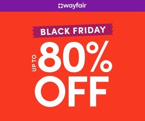 Wayfair's Black Friday Sale has Arrived -- The Season of Epic Deals