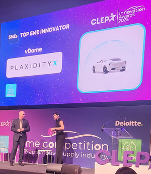 PlaxidityX Selected as Top SME Innovator in CLEPA Innovation Awards 2025
