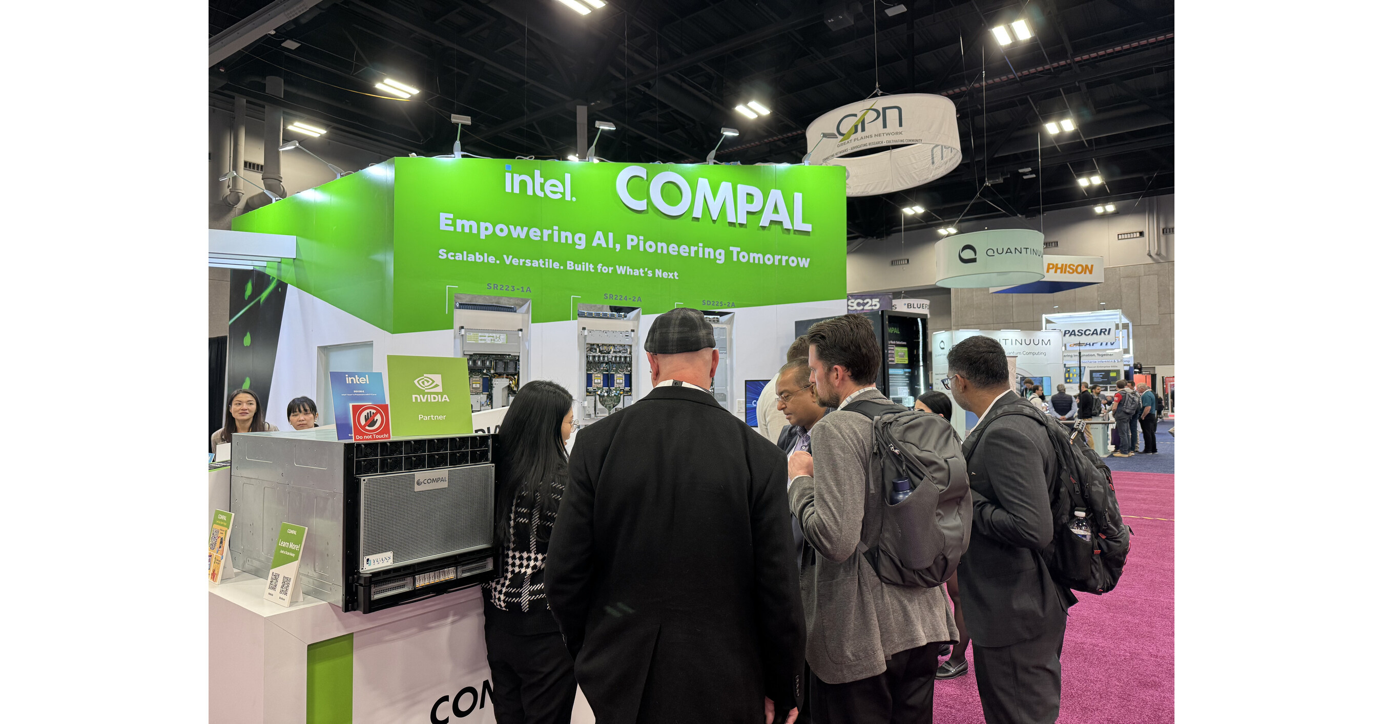 Compal Showcases High-Density Liquid-Cooled AI Servers at SC25, Powered ...