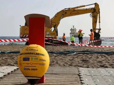 2Africa Submarine Cable's Core Infrastructure Completed. 2Africa Submarine Cable's Core Infrastructure Completed.