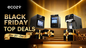 ecozy Launches Black Friday Ice Maker Series Deals--Holiday Gift Picks at the Year's Lowest Prices