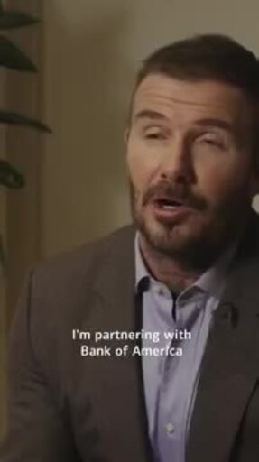 Bank of America Partners with Sir David Beckham as it Expands its Global Sports Partnerships