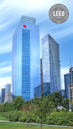 National Bank Place receives LEED® Gold certification
