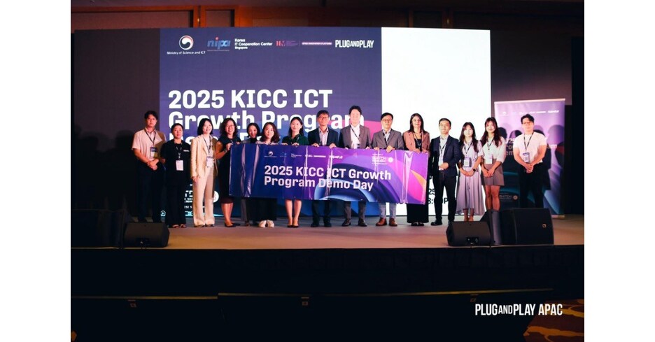11 Korean Startups Showcase Innovation at the 2025 Korea IT Cooperation Center ICT Growth Program Demo Day co-hosted with IMDA, in partnership with Plug and Play