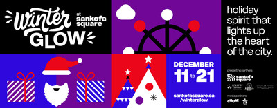 Winter Glow Banner (CNW Group/Sankofa Square (formerly Yonge-Dundas Square))