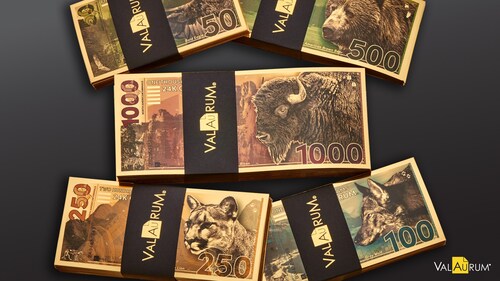 Valaurum Natural Treasure Aurum® Bills