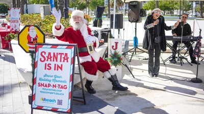 Seas & Greetings brings a tropical twist to the holidays, blending coastal charm, Santa sightings, live music, and oceanside cheer.