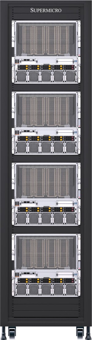 Supermicro amplia seu portfólio de soluções de IA com resfriamento a ar, voltadas para desempenho e eficiência, e apresenta as novas GPUs AMD Instinct™ MI355X.