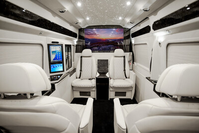 LEXANI MOTORCARS RAFFINATO EXECUTIVE SPRINTER INTERIOR CABIN
