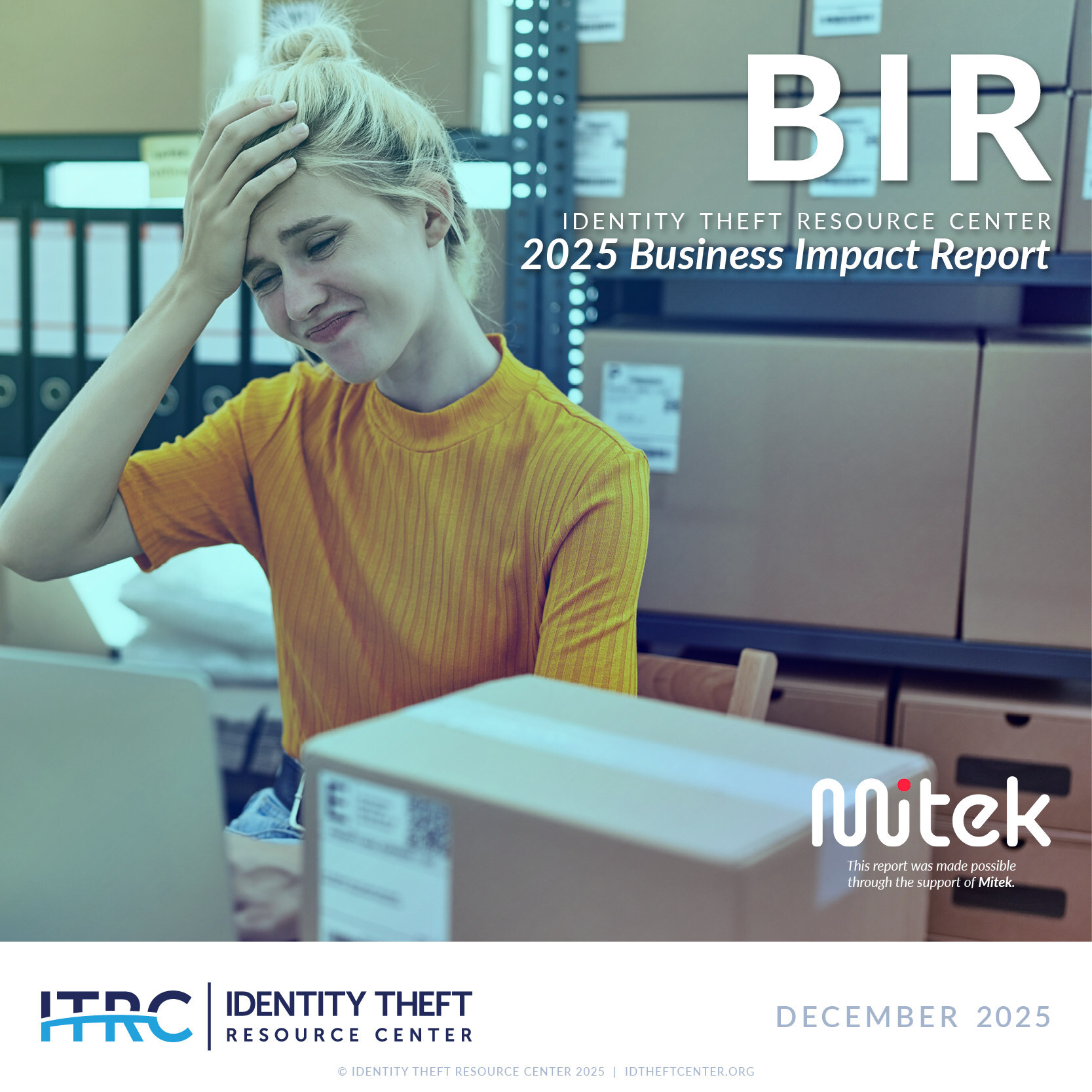 Identity Theft Resource Center 2025 Business Impact Report: Costs from Cybercrimes Are Being Passed to Consumers