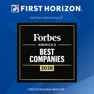 First Horizon Named to Forbes America's Best Companies 2026 List