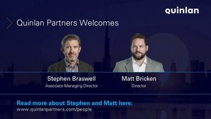 Quinlan Partners Strengthens Dispute Support and Business Intelligence Expertise with Two Senior Investigators
