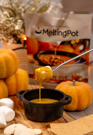 MELTING POT AT HOME LAUNCHES LIMITED-EDITION PUMPKIN PIE CHOCOLATE FONDUE