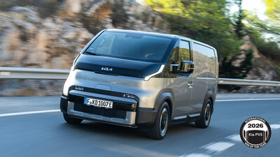 Kia's PV5 wins the '2026 International Van of the Year' (PRNewsfoto/Kia Corporation) Kia's PV5 wins the '2026 International Van of the Year' (PRNewsfoto/Kia Corporation)