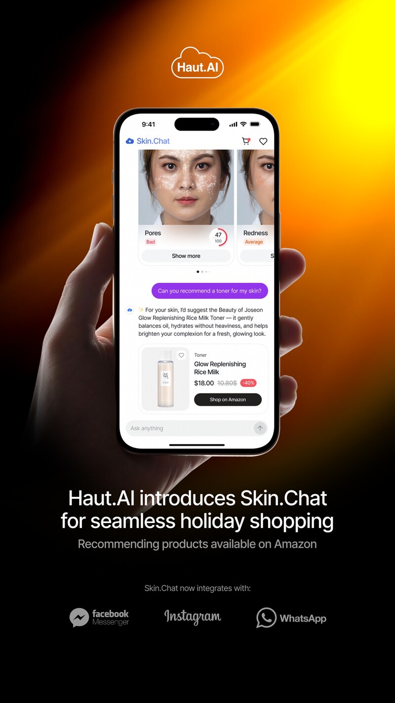 Haut.AI SkinGPT AI-powered skincare personalization technology 2026