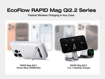 Just in time for Black Friday, EcoFlow is elevating its RAPID Mag series by unveiling two groundbreaking Qi2.2-certified models, delivering a faster, clutter-free experience, making them an ideal gift this holiday season.
