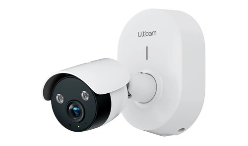Ulticam IQ V2 - the first 4K PoE security camera designed for Matter 1.5, combining edge AI detection, Gemini cloud intelligence, and open-ecosystem compatibility. (PRNewsfoto/Xthings Inc.,Ulticam)