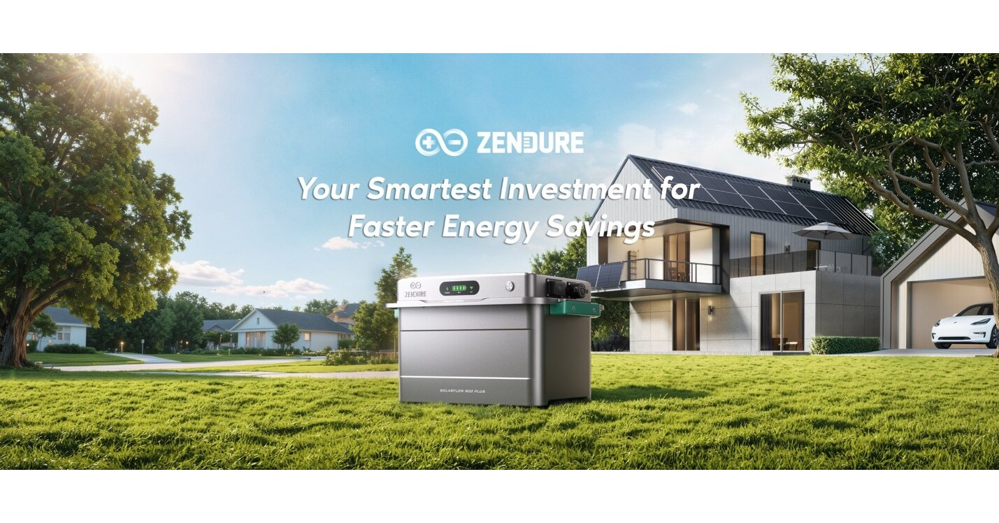 Zendure Launches New AI-Powered Entry-Level Energy Storage System SolarFlow 800 Plus