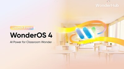 Hikvision debuts WonderOS 4, empowering smart education through AI and cloud technology (PRNewsfoto/Hikvision Digital Technology)
