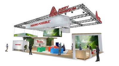 艾利丹尼森展台一览