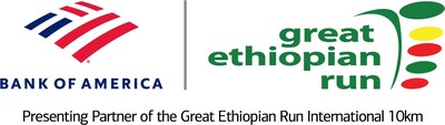 Bank of America is the Presenting partner of the Great Ethiopian Run International 10km