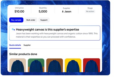 Cavela finds the best supplier for your product.