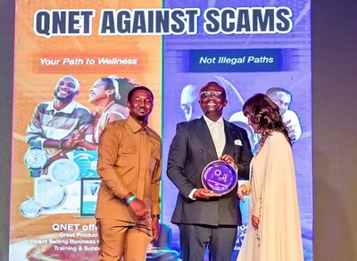 QNET leaders receive top honors at IPRA’s 70th Anniversary for “QNET Against Scams.”