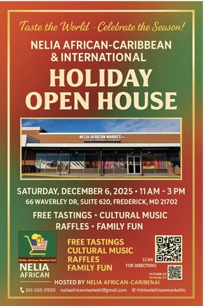 Nelia African Market Hosts Cultural Holiday Open House