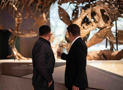 Bollywood Superstars Shah Rukh Khan and Salman Khan Attend Natural History Museum Abu Dhabi's VIP Opening Bollywood Superstars Shah Rukh Khan and Salman Khan Attend Natural History Museum Abu Dhabi's VIP Opening