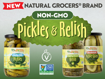 Natural Grocers’ new pickle and relish varieties are crafted without artificial preservatives, synthetic colors, or other unnecessary ingredients.