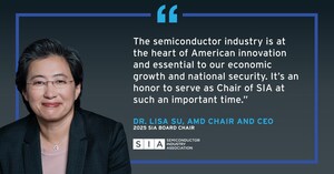 Dr. Lisa Su, AMD Chair and CEO, Elected Chair of Semiconductor Industry Association