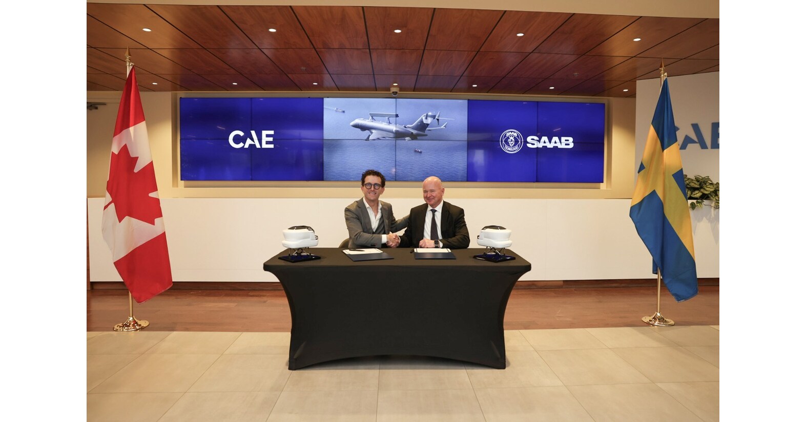 CAE signs agreement with Saab for GlobalEye training platforms