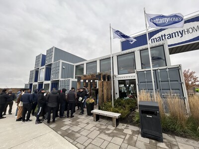 Mattamy Homes has launched Phase 3 at The Nine, Mississauga’s final master-planned community, welcoming prospective homeowners to an in-person event on Nov. 15. (CNW Group/Mattamy Homes Limited)