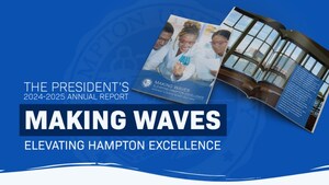 2024-2025 President's Annual Report Makes Waves as Hampton University Powers Into a New Era of Research 2 Excellence