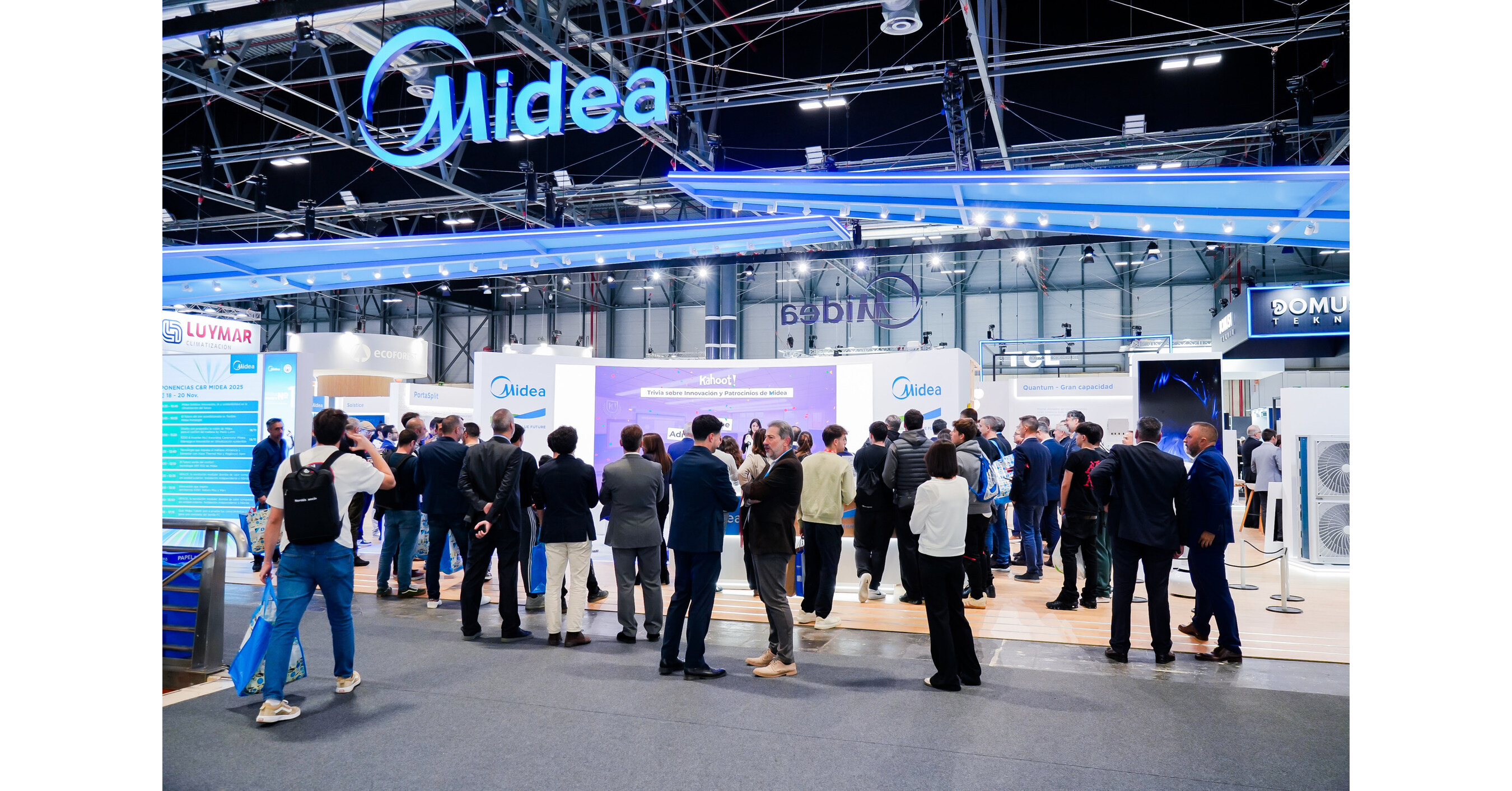 Midea Building Technologies představuje na C&R 2025 v Madridu žhavé novinky ve vytápění, ventilaci a klimatizaci