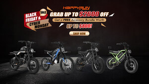 Happyrun Ebike Launches Black Friday 2025 Deals on High-Performance E-Bikes - Power, Performance, and Precision Engineering