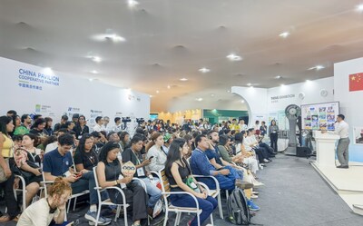 世界各地嘉賓匯聚COP30中國角南方電網特色活動現場