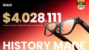 Rokid Surpasses $4 Million on Kickstarter, Announces Transition to Official Website Pre-Orders