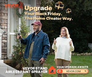 VEVOR Launches Black Friday Campaign Focused on Empowering Home Creators