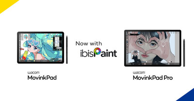 Wacom 強化 MovinkPad 系列功能 整合 ibisPaint X 並提供 180 天 Prime 會籍