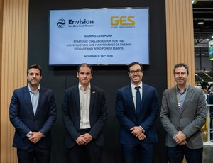 Envision Energy and GES Partner to Scale Energy Storage and Wind Power Across Spain and Europe, Powering a Clean Energy Future