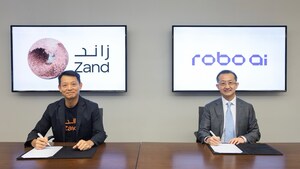 Robo.ai Partners with Zand Bank, the Middle East's First Fully Digital Bank, to Pioneer a New Paradigm in Machine Economy Fintech