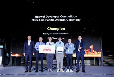 Huawei Developer Competition 2025 Asia Pacific Awards Ceremony