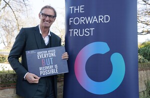 Tony Adams Calls for a National Conversation During Addiction Awareness Week as New Data Commissioned by The Forward Trust Reveals Half of UK Adults Have Been Touched by Addiction