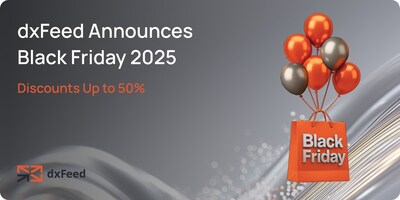 dxFeed Announces Black Friday 2025 Deals for Non-Professional Traders -- Discounts Up to 50%