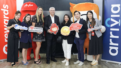 AirAsia rewards Enhances Offerings by Partnering with arrivia to Launch Cruise Booking Platform AirAsia rewards Enhances Offerings by Partnering with arrivia to Launch Cruise Booking Platform
