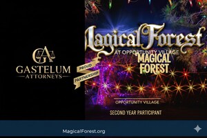 Gastelum Attorneys Light Up Magical Forest for 2nd Year!