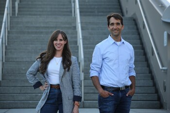 Replify founders, Anna Rodriguez, CTO, and Tony Small, CEO, are bringing AI sales automation to gyms and fitness